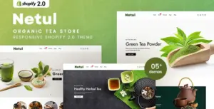 Netul – Organic Tea Store Shopify 2.0 Theme