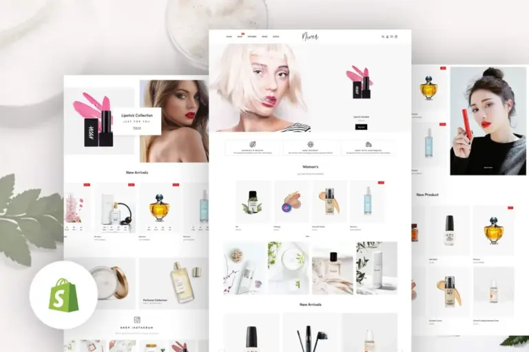 niver beauty cosmetics shop shopify theme 1