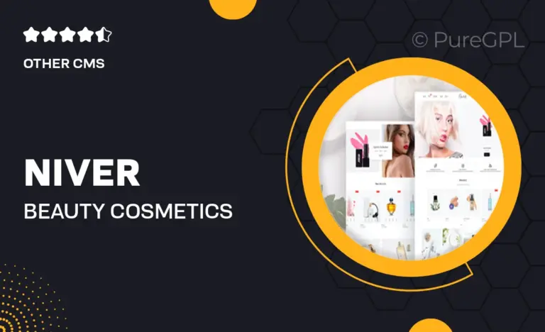 niver beauty cosmetics shop shopify theme