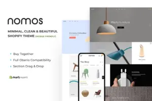 Nomos – Minimal, Clean & Beautiful Shopify Theme