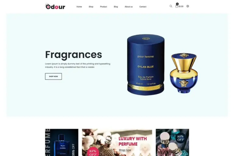 odour perfume shopify theme 1