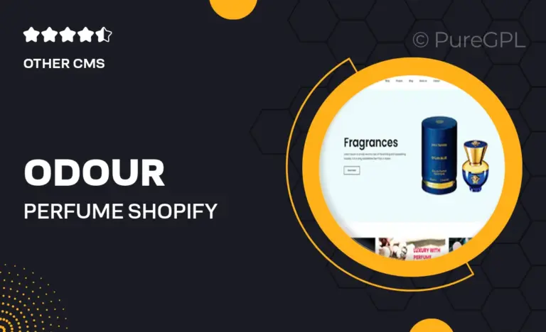 odour perfume shopify theme