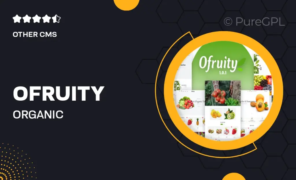 Ofruity – Organic Food/Fruit/Vegetables
