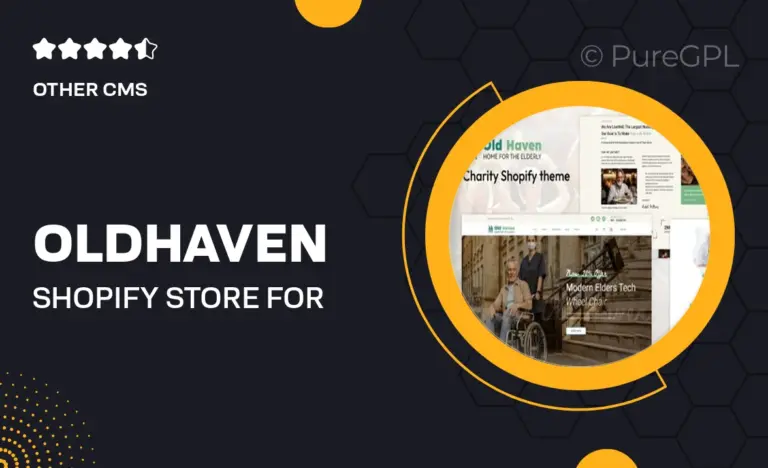 oldhaven shopify store for old age home medical equipments