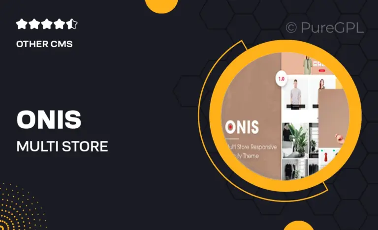 onis multi store responsive shopify theme
