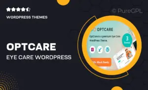 Optcare – Eye Care WordPress Theme +RTL