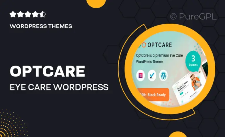 optcare eye care wordpress theme rtl