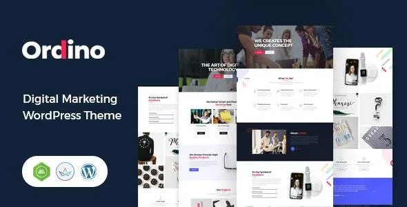 ordino digital marketing wordpress theme 1