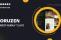 Oruzen – Restaurant & Cafe Elementor Template Kit