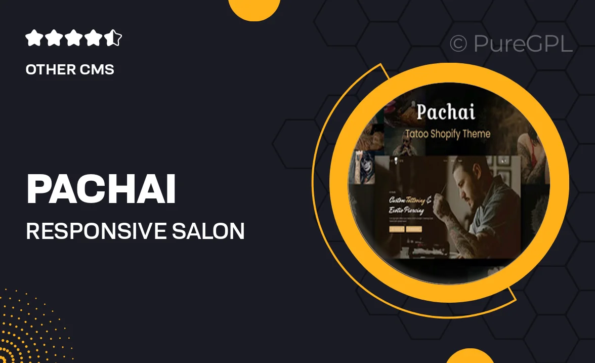 Pachai – Responsive Salon, Tattoo Shopify Theme