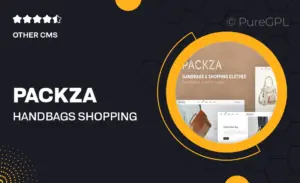 Packza – Handbags & Shopping Clothes Shopify