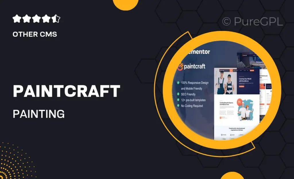 PaintCraft – Painting & Wallpapering Service Elementor Template Kit 42 PaintCraft – Painting & Wallpapering Service Elementor Template Kit
