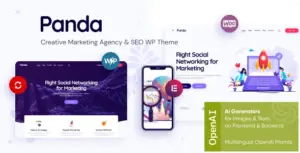 Panda – Creative Marketing Agency & SEO WordPress Theme