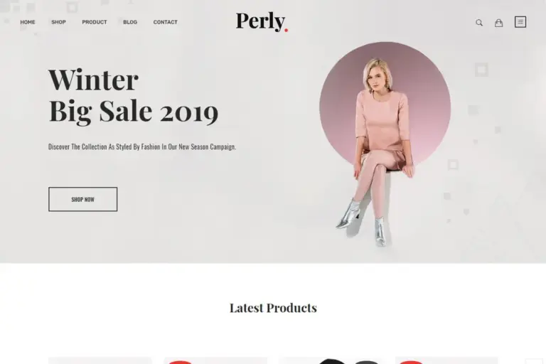 perly fashion shopify theme 1