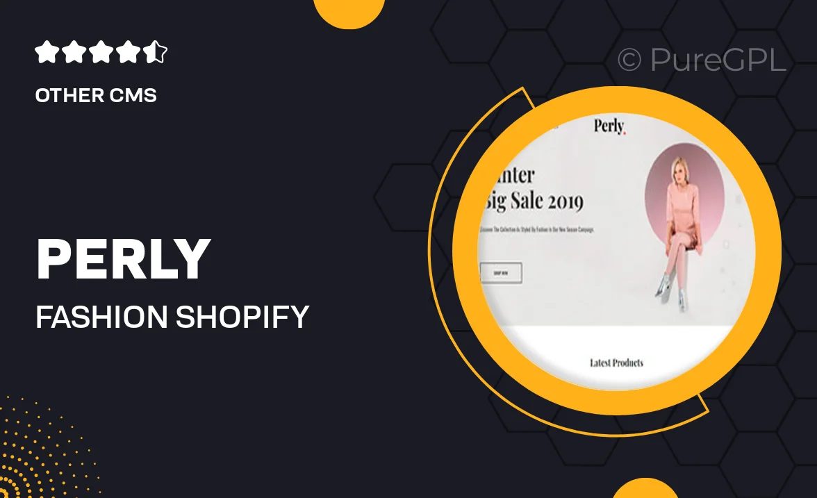 Perly – Fashion Shopify Theme