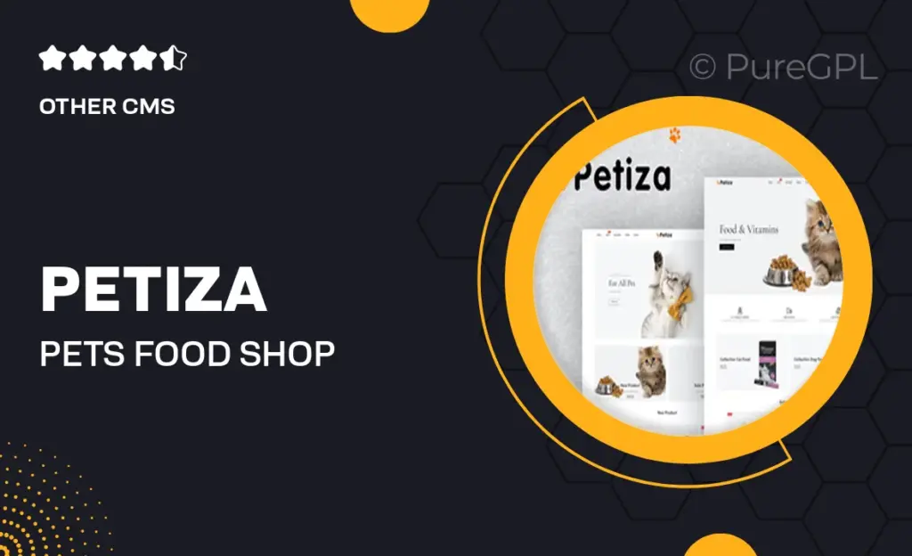 Petiza – Pets Food Shop Responsive Shopify Theme