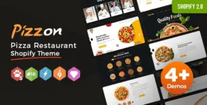 Pizzon – Pizza Restaurant, Fast Food Shopify Theme