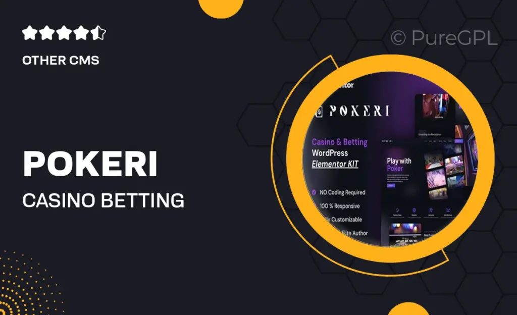 Pokeri – Casino & Betting Elementor Pro Template Kit 10 Pokeri – Casino & Betting Elementor Pro Template Kit