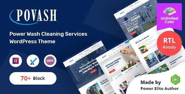 povash power wash wordpress theme rtl 1