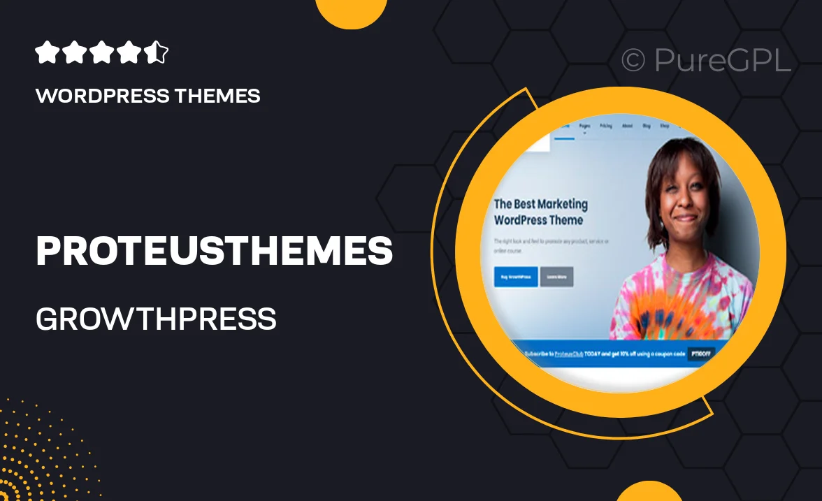 ProteusThemes GrowthPress – Marketing and SEO WordPress Theme