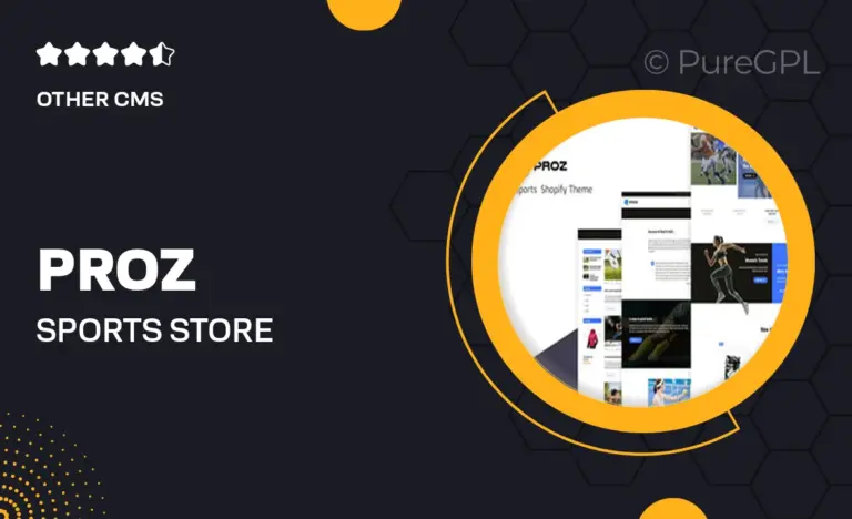 proz sports store shopify theme