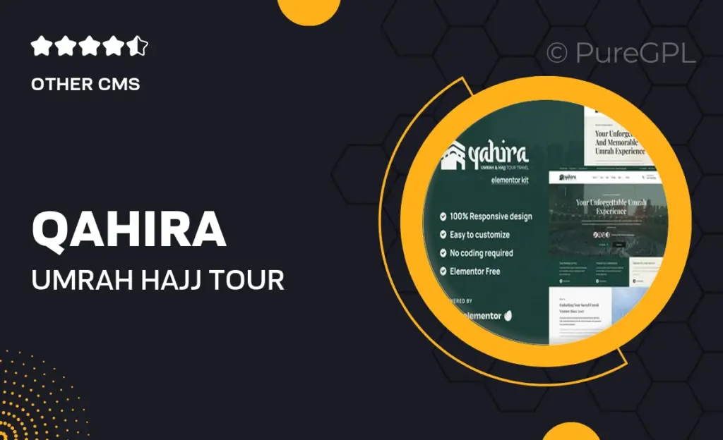 Qahira – Umrah & Hajj Tour Travel Elementor Template Kit 43 Qahira – Umrah & Hajj Tour Travel Elementor Template Kit