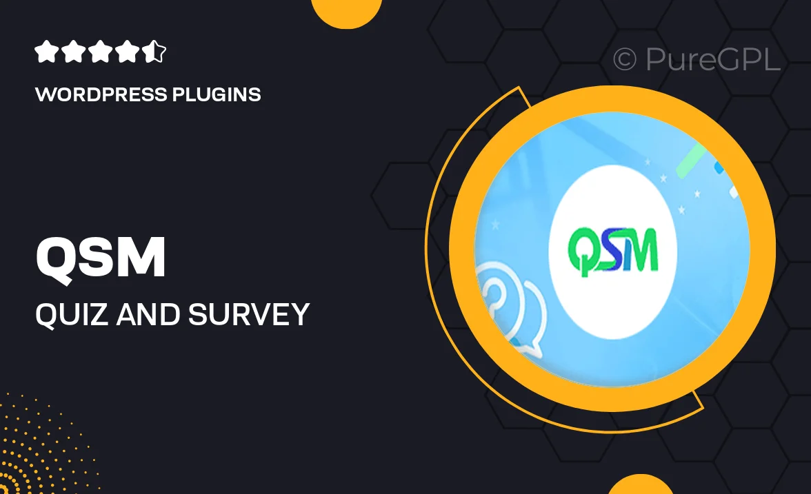 QSM / Quiz And Survey Master Certificate