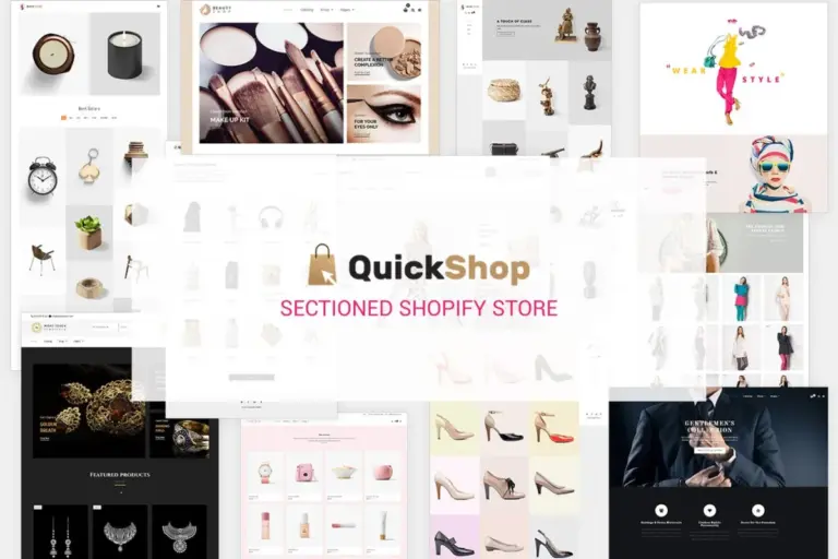 quick shop sectioned multipurpose shopify store 1