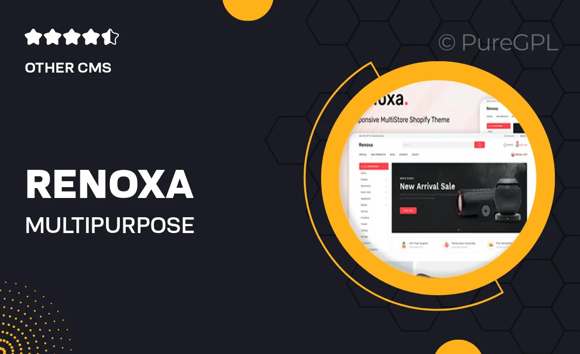 Renoxa – Multipurpose E-commerce Shopify Template