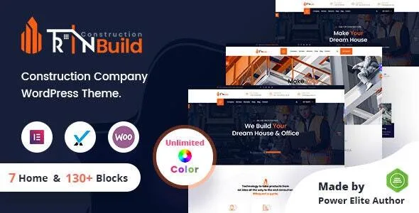 rinbuild construction building company wordpress theme rtl 1