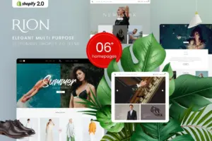 Rion – Elegant MultiPurpose Shopify Theme