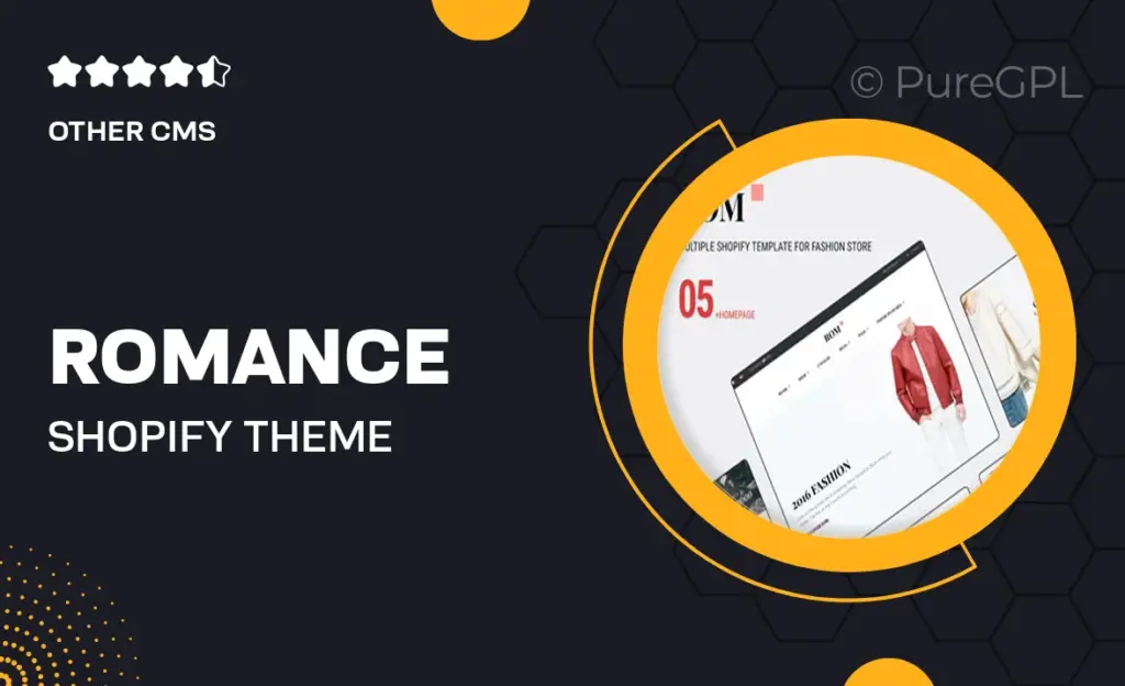 Romance Shopify Theme 3 Romance Shopify Theme