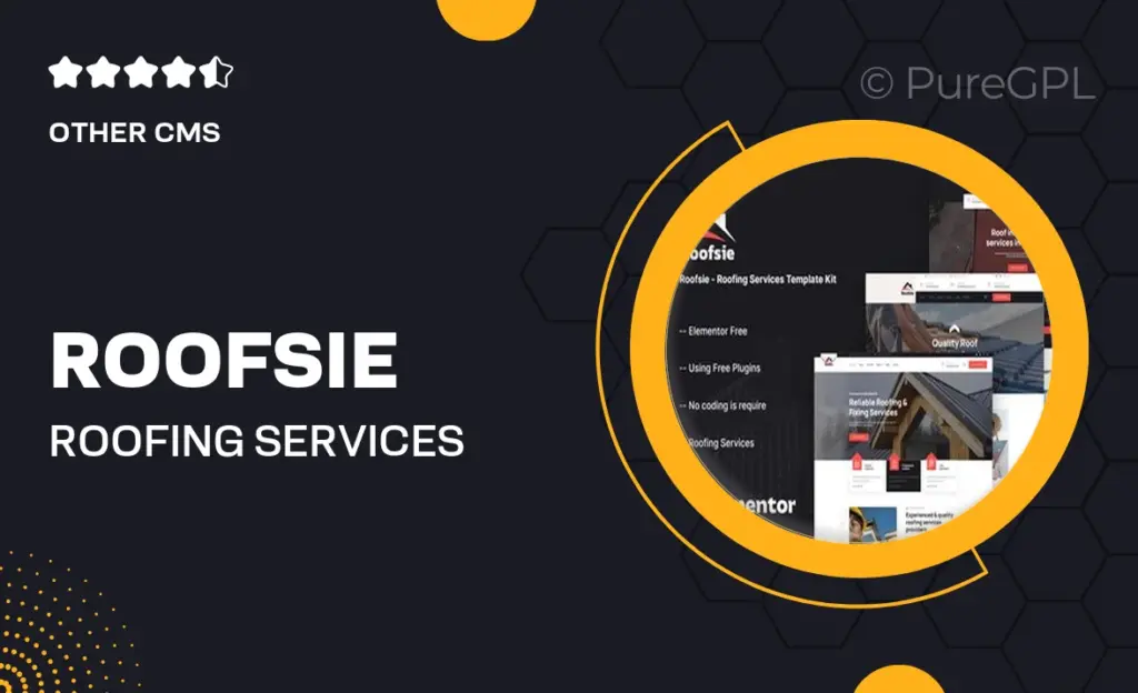 Roofsie – Roofing Services Elementor Template Kit 55 Roofsie – Roofing Services Elementor Template Kit
