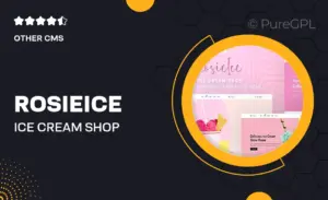 RosieIce – Ice Cream Shop Responsive Shopify 2.0 Theme