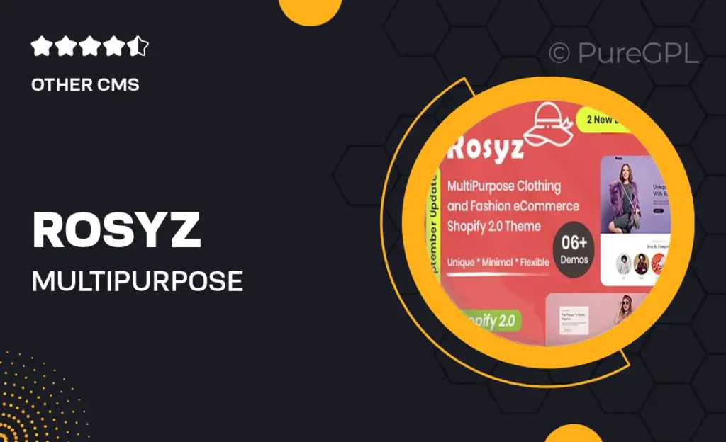 Rosyz – MultiPurpose Clothing & Fashion eCommerce Shopify 2.0 Theme 15 Rosyz – MultiPurpose Clothing & Fashion eCommerce Shopify 2.0 Theme
