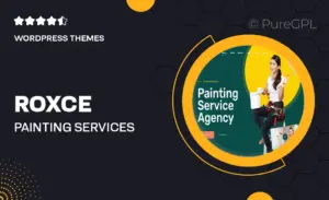 Roxce – Painting Services WordPress Theme