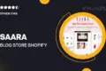 Saara – Blog, Store Shopify Theme