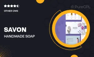 Savon – Handmade Soap, Cosmetics Beauty Shopify