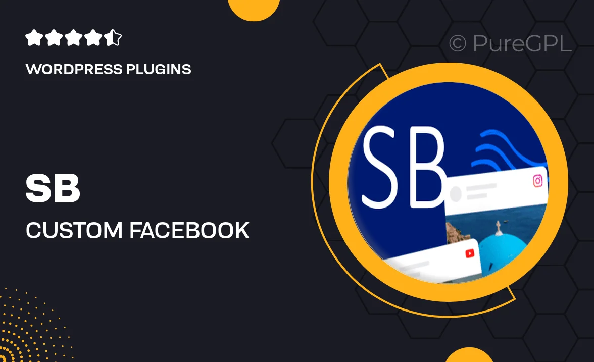 SB | Custom Facebook Feed Pro – Featured Post