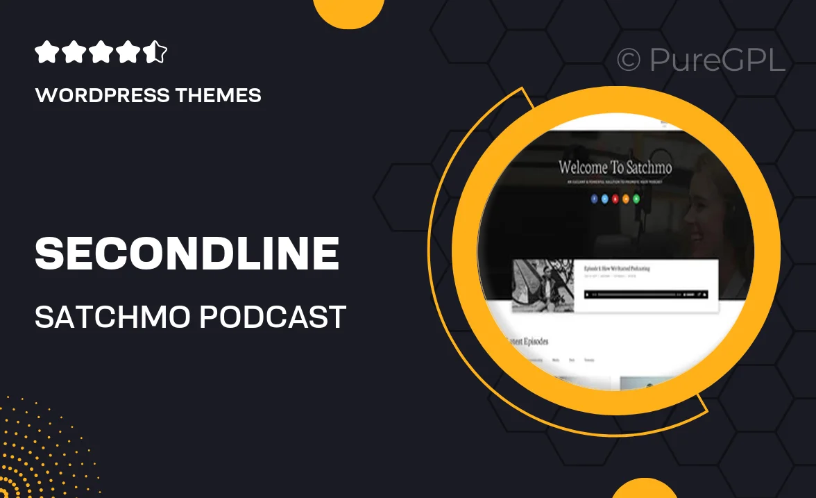 SecondLine Satchmo – Podcast WordPress Theme