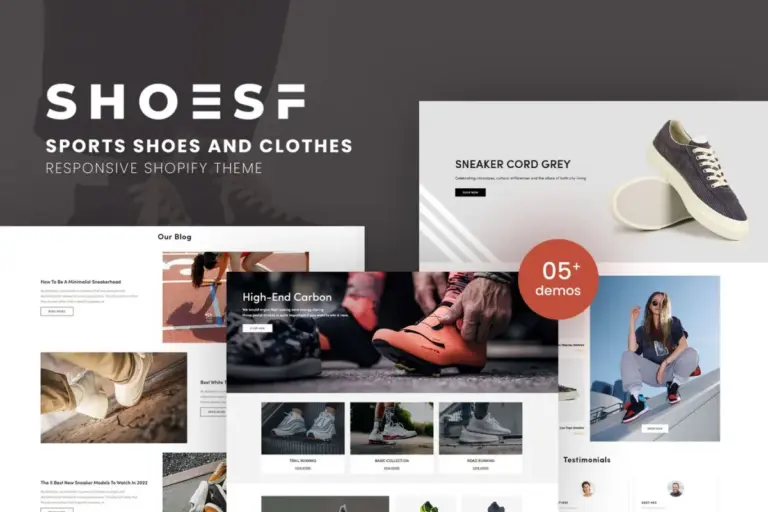 shoesf running sports shoes shopify theme 1