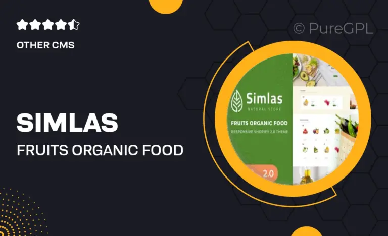 simlas fruits organic food shopify 2 0 theme