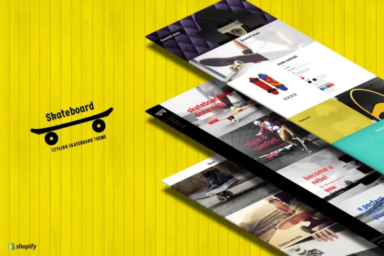 skate board fullscreen sports shopify theme 1