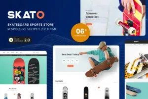 Skato – Skateboard Sports Store Shopify 2.0 Theme