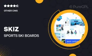 Skiz | Sports, Ski Boards Shopify Theme