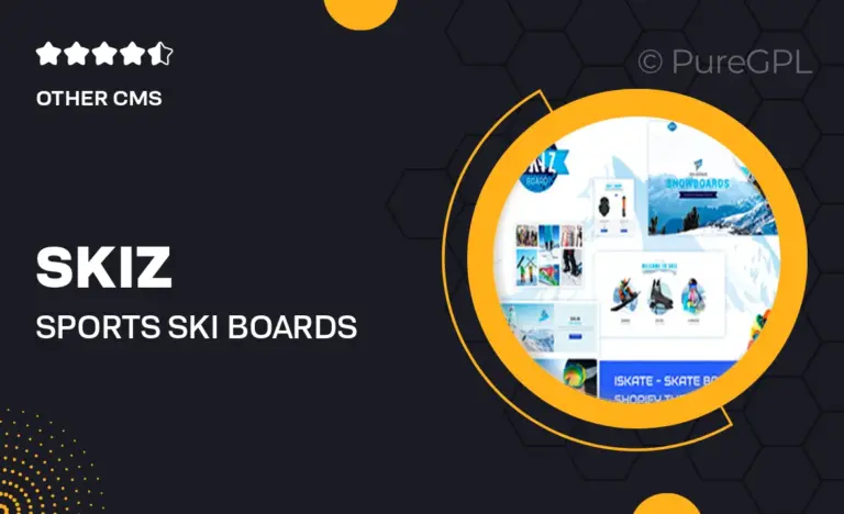 skiz sports ski boards shopify theme