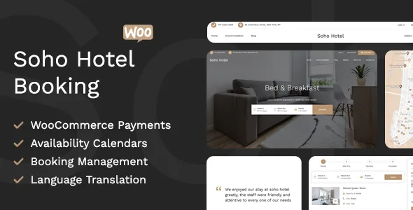 soho hotel booking calendar for wordpress 1