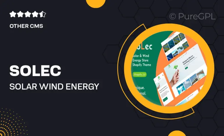 solec solar wind energy store shopify theme