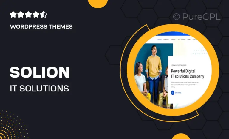 solion it solutions services wordpress