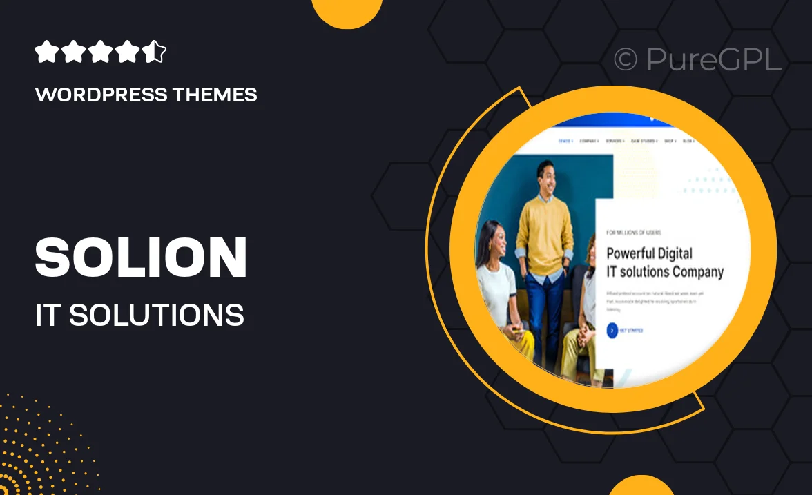 Solion – IT Solutions & Services WordPress